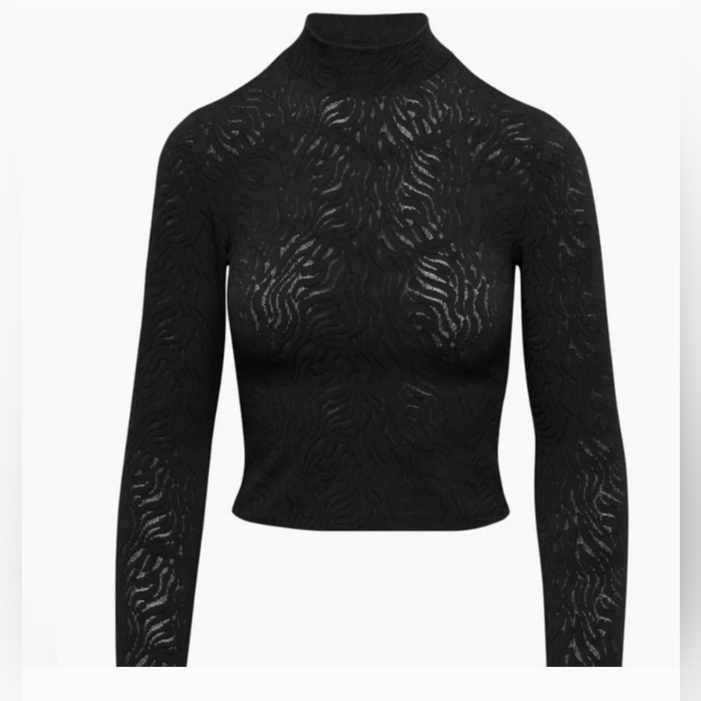 Babaton shapelace mockneck longsleeve - Picture 3 of 14